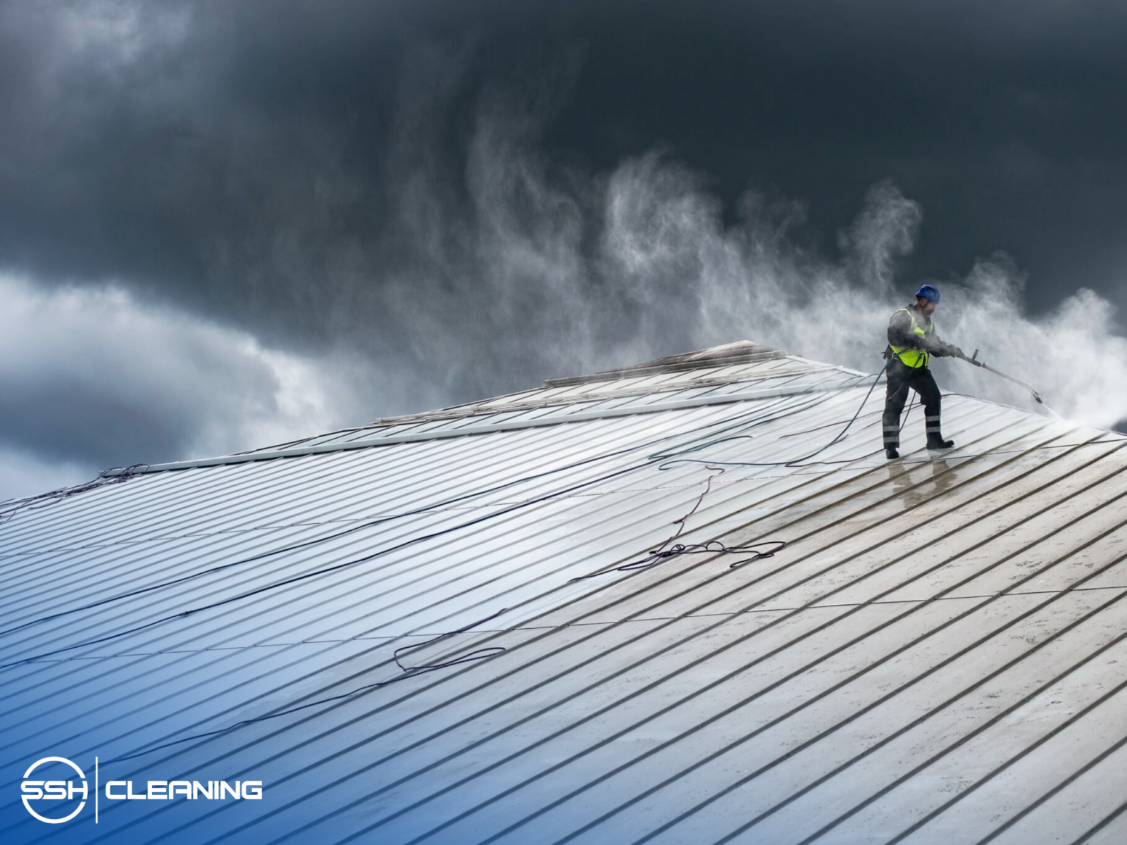 Addressing Roof Maintenance Challenges with SSH Cleaning