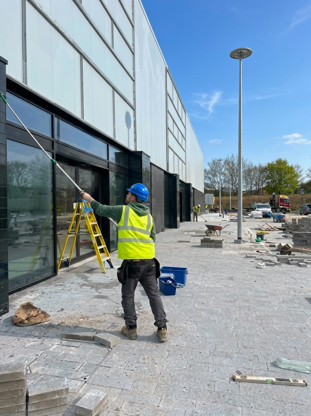 commercial exterior cleaning uk summer